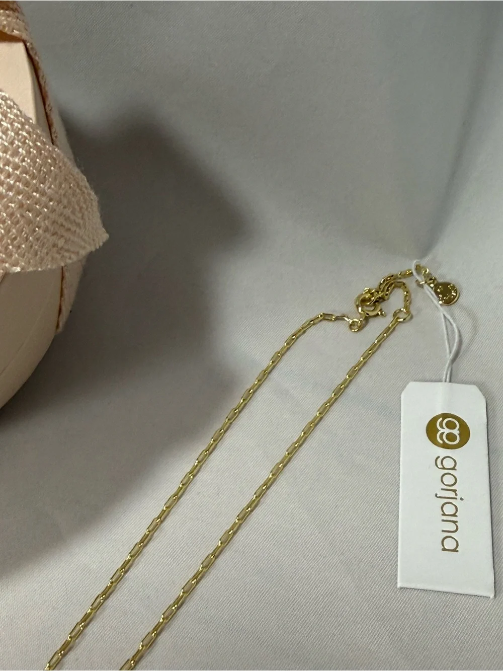 Gorjana Gold Necklace with Mother-of-Pearl Pendant - Picture 3 of 5